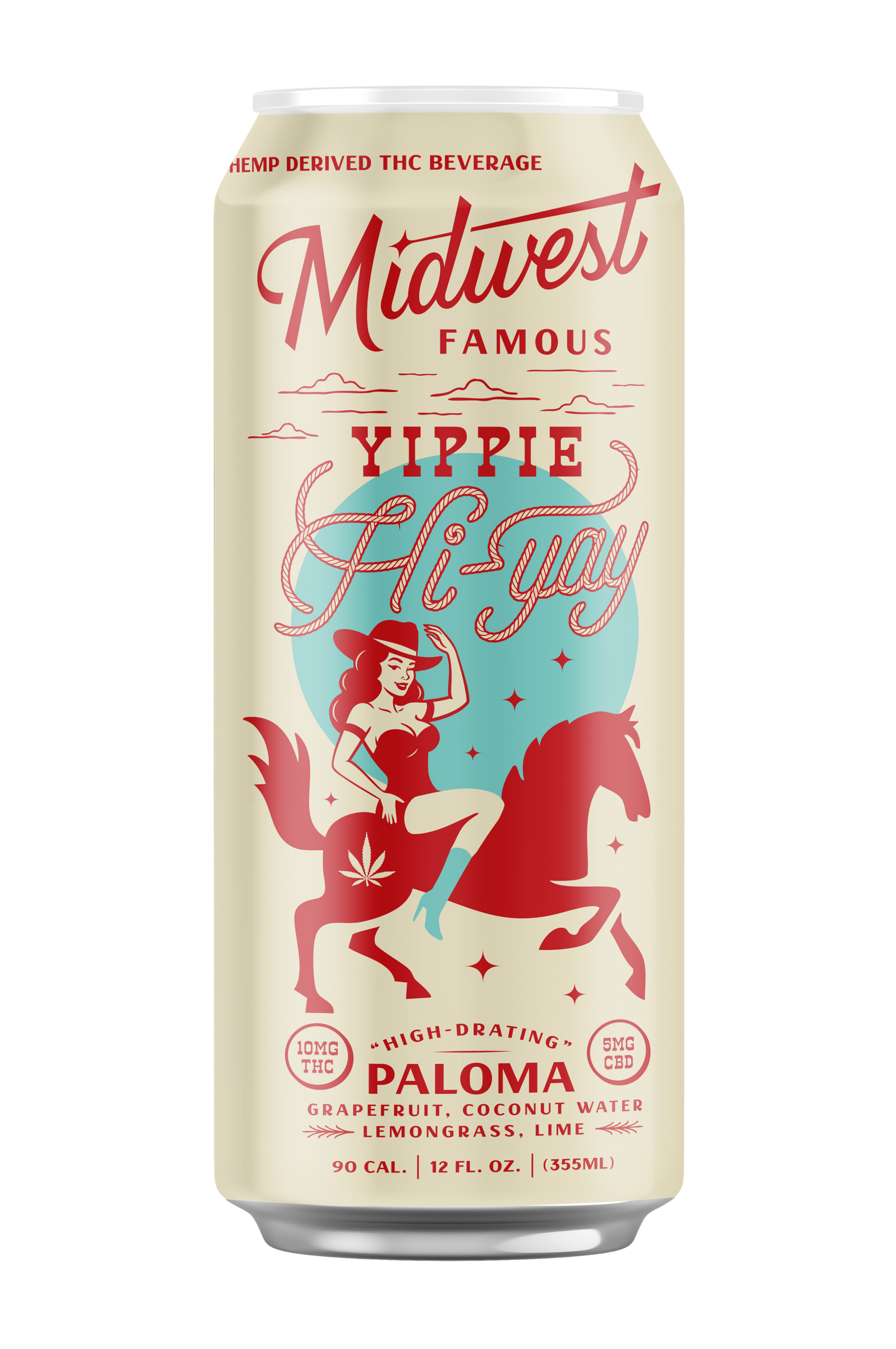 10mg THC, 5mg CBD "Yippie Hi-Yay" Paloma