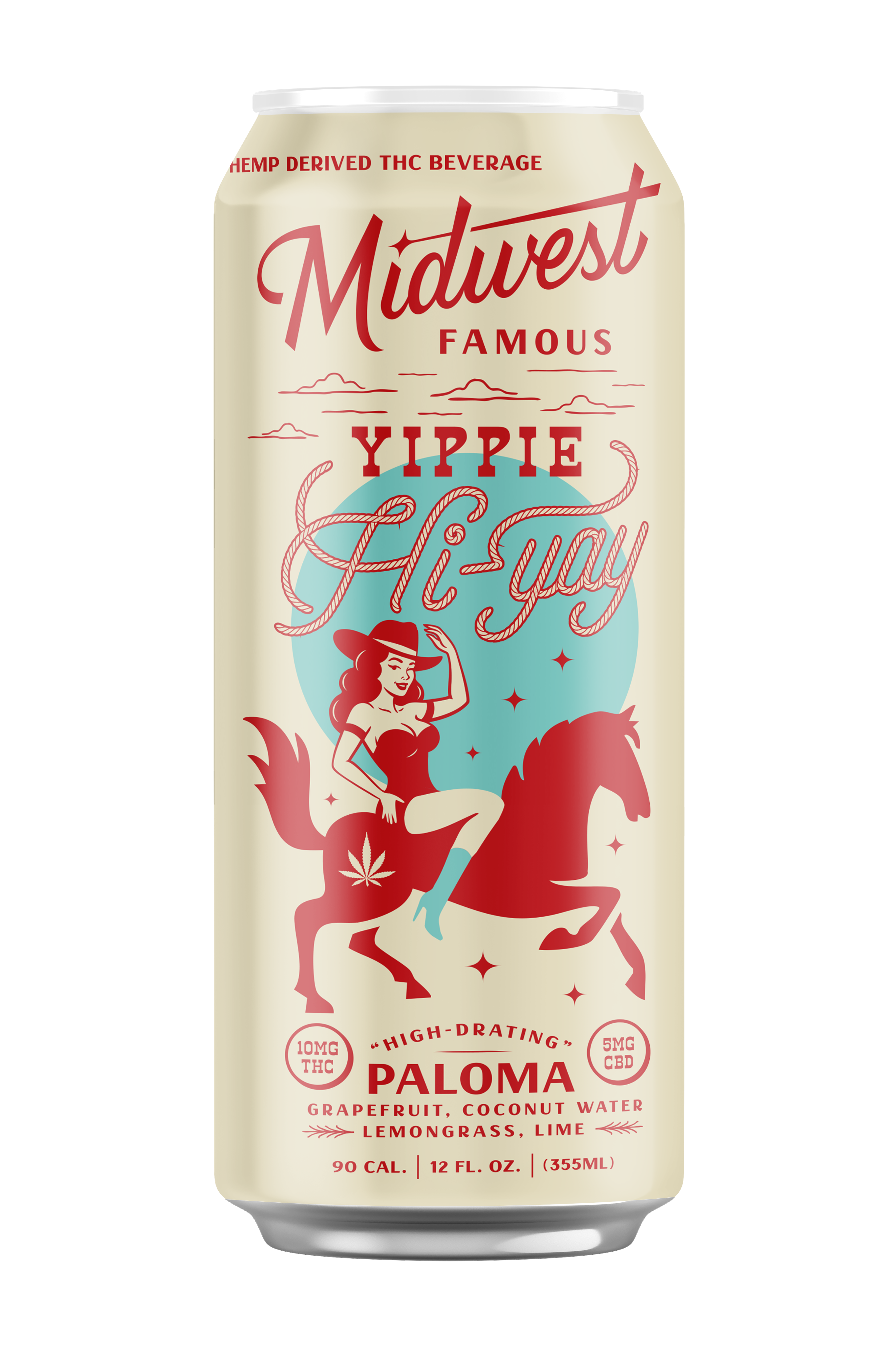 10mg THC, 5mg CBD "Yippie Hi-Yay" Paloma