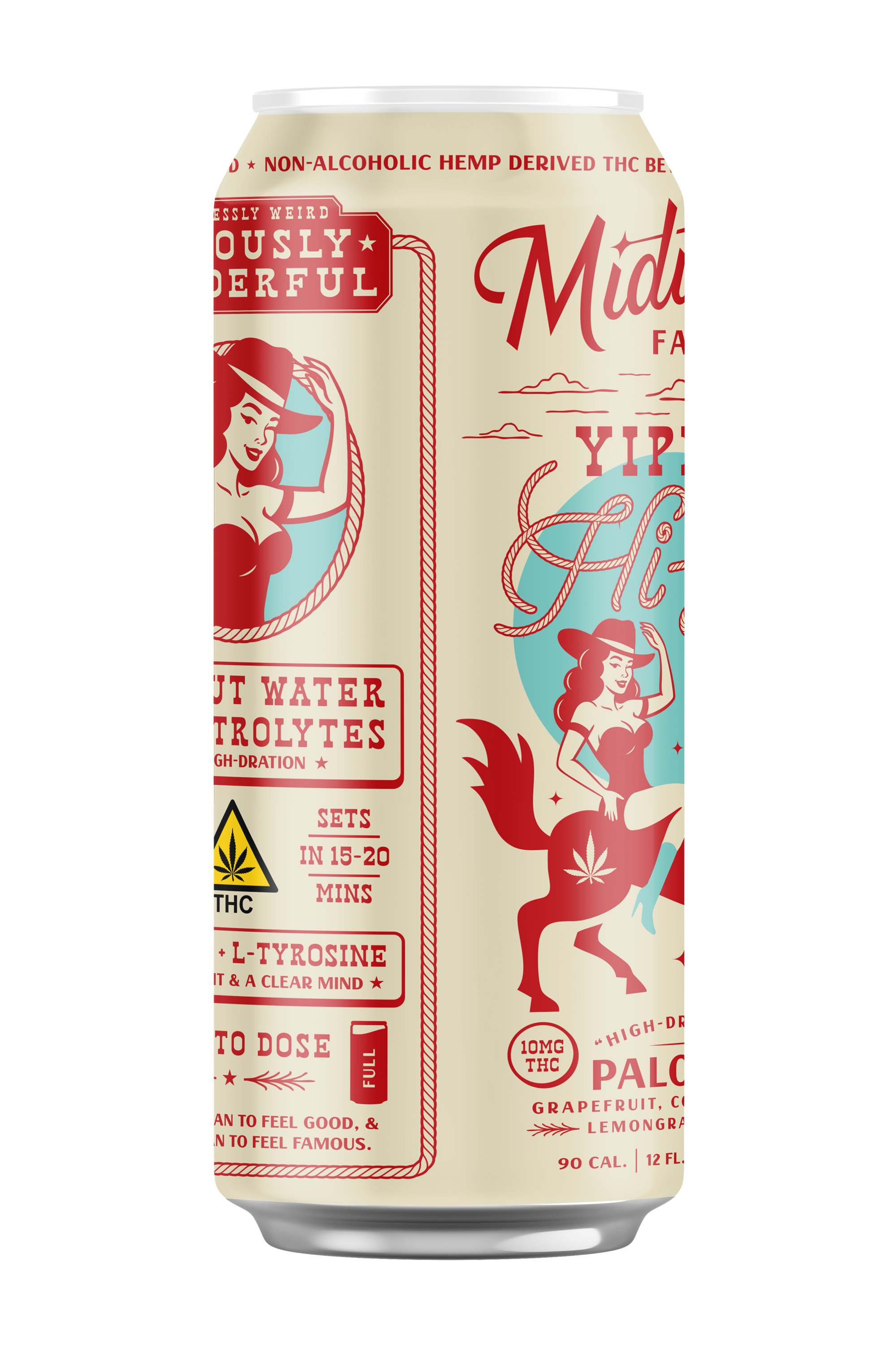 10mg THC, 5mg CBD "Yippie Hi-Yay" Paloma