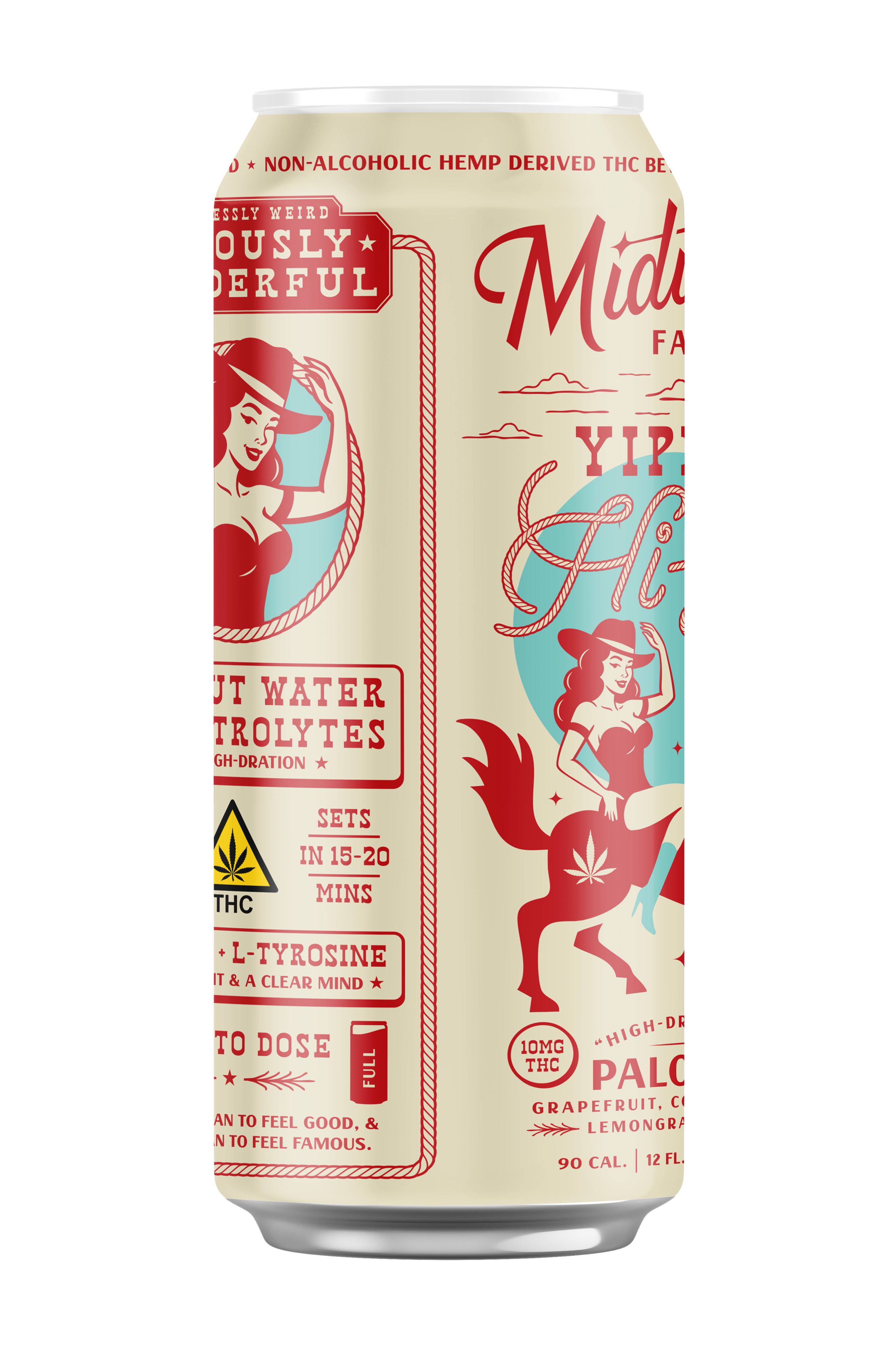 10mg THC, 5mg CBD "Yippie Hi-Yay" Paloma